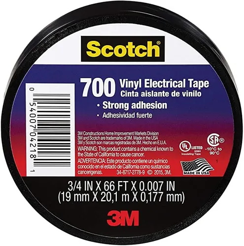 Cinta Adhesiva Eléctrica Para Aislar 3m Scotch Vinilo 700